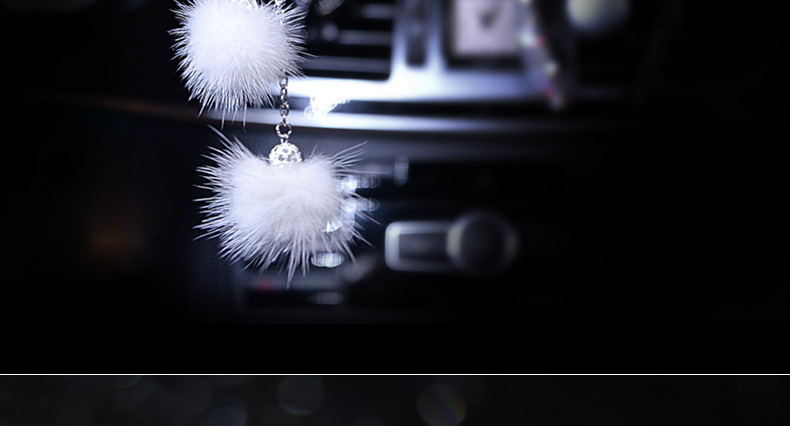 Crystal Swan HighGrade Mink Cute Women's Car Rearview Mirror Car Interior Hanging Accessories Car Pendant Ornaments Crystal Swan HighGrade Mink Cute Women's Car Rearview Mirror Car Interior Hanging Accessories Car Pendant Ornaments
