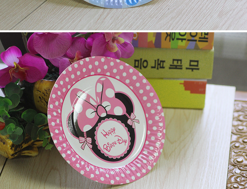 Wholesale Customized Birthday Party Tableware Cartoon Paper Pallet Holiday Party Supplies Dessert Cake Disposable Service Plate Wholesale Customized Birthday Party Tableware Cartoon Paper Pallet Holiday Party Supplies Dessert Cake Disposable Service Plate