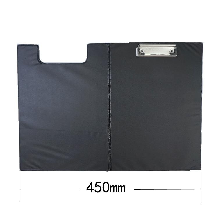 Factory Direct Sales A4 Double Folding Folder Leather Plate Holder Folder Test Paper Clip Writing Folder File Binder Storage Clip Factory Direct Sales A4 Double Folding Folder Leather Plate Holder Folder Test Paper Clip Writing Folder File Binder Storage Clip