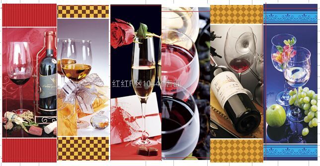 Copper Plate Paper Wine Bag Christmas Wine Bag Shopping Bag Paper Bag Gift Bag Holiday Supplies Bag