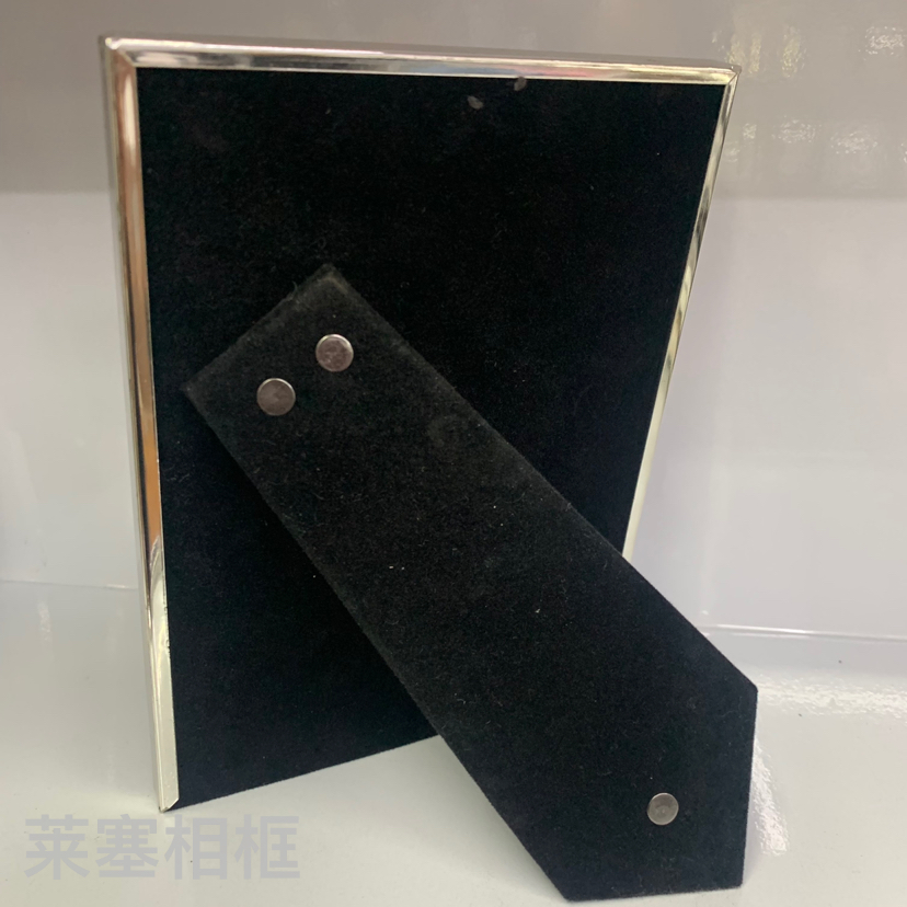 Bamboo Iron Plated Silver Glass Creative Photo Home Living Room Decoration Gift Handicraft Metal Photo Frame