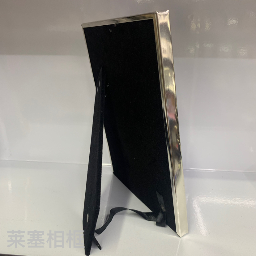Bamboo Iron Plated Silver Glass Creative Photo Home Living Room Decoration Gift Handicraft Metal Photo Frame