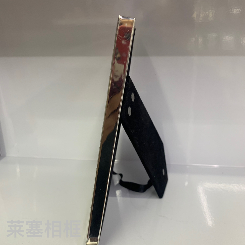 Bamboo Iron Plated Silver Glass Creative Photo Home Living Room Decoration Gift Handicraft Metal Photo Frame