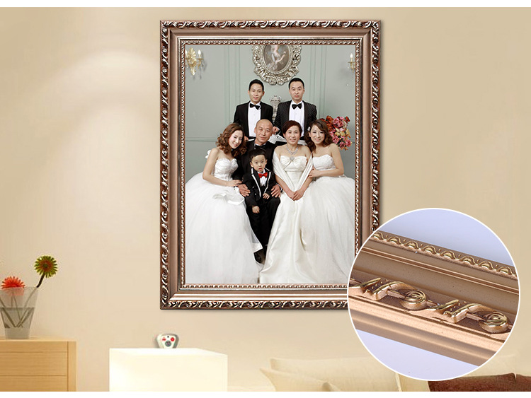 Solid Wood Photo Frame 12-Inch 16-Inch 20-Inch 24-Inch Wedding Dress Creative Photo for Wall Hanging A4 Table-Top Picture Frame Wall-Mounted Wholesale Solid Wood Photo Frame 12-Inch 16-Inch 20-Inch 24-Inch Wedding Dress Creative Photo for Wall Hanging A4 Table-Top Picture Frame Wall-Mounted Wholesale