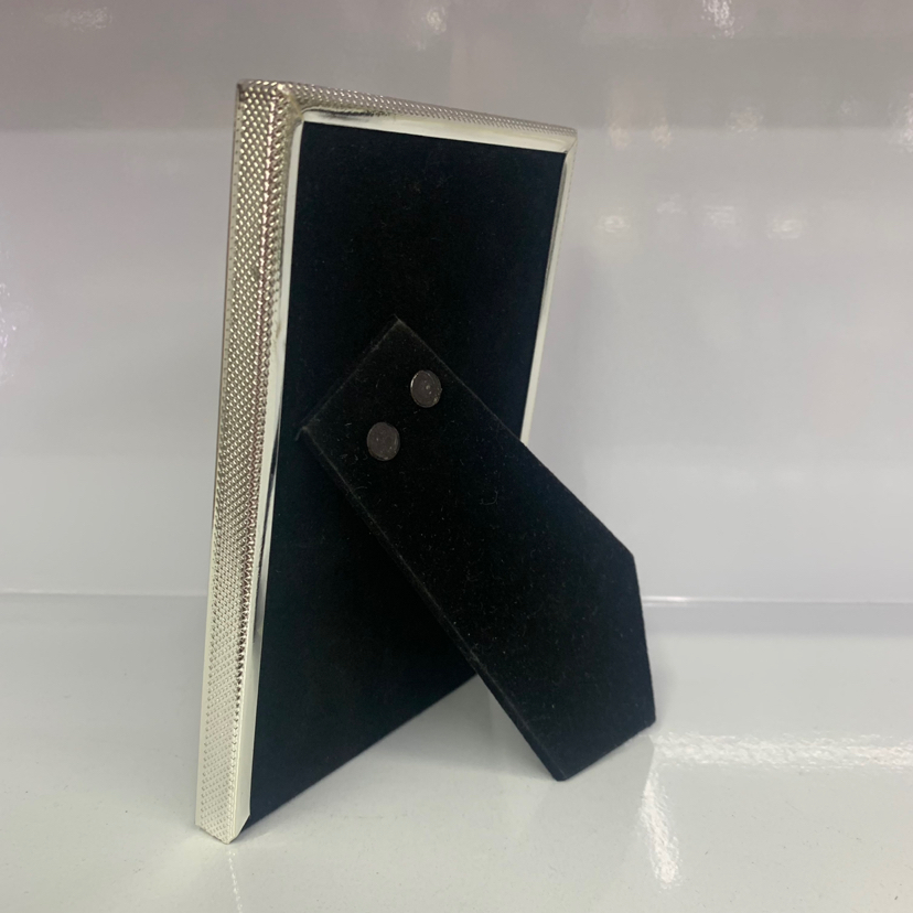 Grinding Pattern Iron Plating Silver Glass Creative Decoration Photo Home Decorative Gift Crafts Metal Photo Frame Grinding Pattern Iron Plating Silver Glass Creative Decoration Photo Home Decorative Gift Crafts Metal Photo Frame
