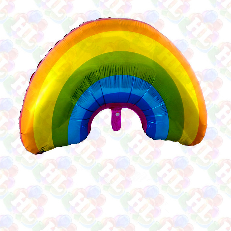 Rainbow balloon aluminum birthday party balloon wedding decorated foil balloon factory outlet Rainbow balloon aluminum birthday party balloon wedding decorated foil balloon factory outlet