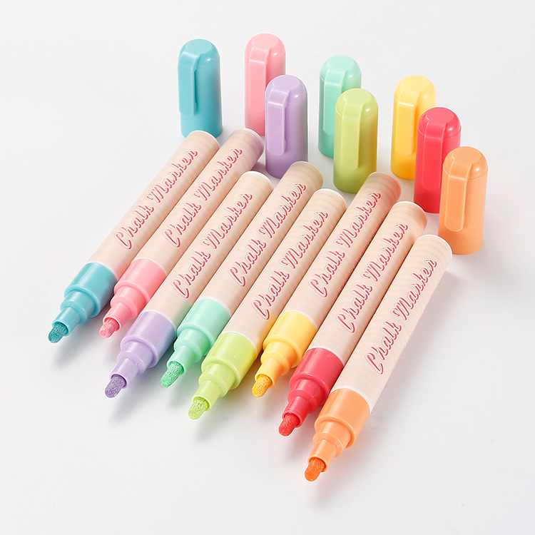 Somay Qimaron Color Liquid Chalk Easy to Write Easy to Wipe Water-Soluble Glass Metal Fluorescent Pen Balloon Graffiti Pen Somay Qimaron Color Liquid Chalk Easy to Write Easy to Wipe Water-Soluble Glass Metal Fluorescent Pen Balloon Graffiti Pen