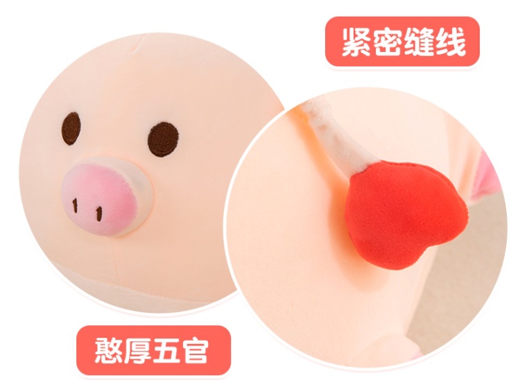 Plush Toy Pig Doll Doll Plush Toy Lying Pig Doll Christmas Pillow Balloon Pig Doll Ragdoll Plush Toy Pig Doll Doll Plush Toy Lying Pig Doll Christmas Pillow Balloon Pig Doll Ragdoll