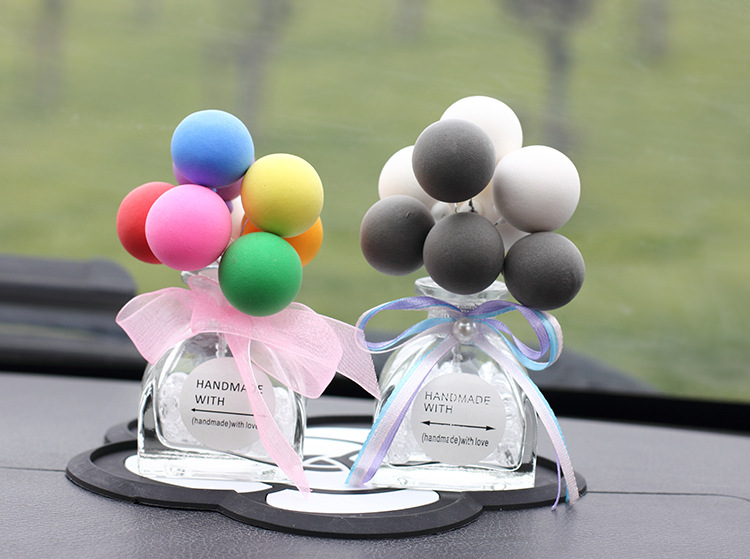 Confession Balloon Car Perfume Seating Decoration Cute Gift Color Glass Bottle Car Interior Decoration Decoration Whole Confession Balloon Car Perfume Seating Decoration Cute Gift Color Glass Bottle Car Interior Decoration Decoration Whole