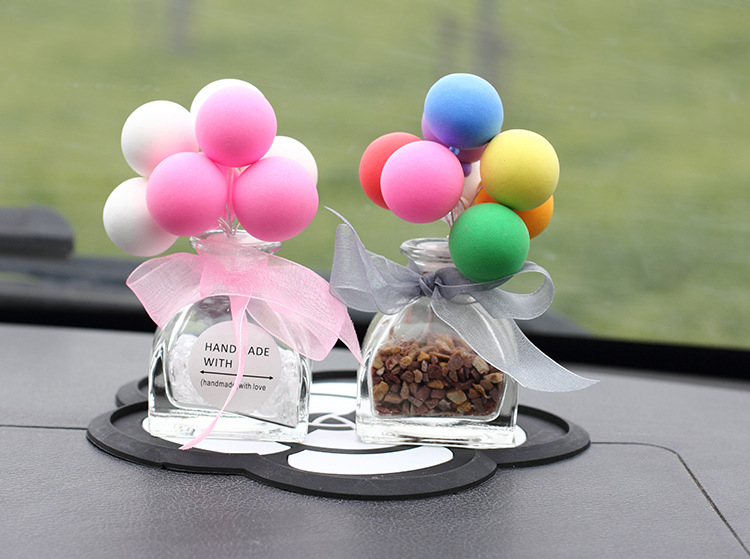 Confession Balloon Car Perfume Seating Decoration Cute Gift Color Glass Bottle Car Interior Decoration Decoration Whole Confession Balloon Car Perfume Seating Decoration Cute Gift Color Glass Bottle Car Interior Decoration Decoration Whole