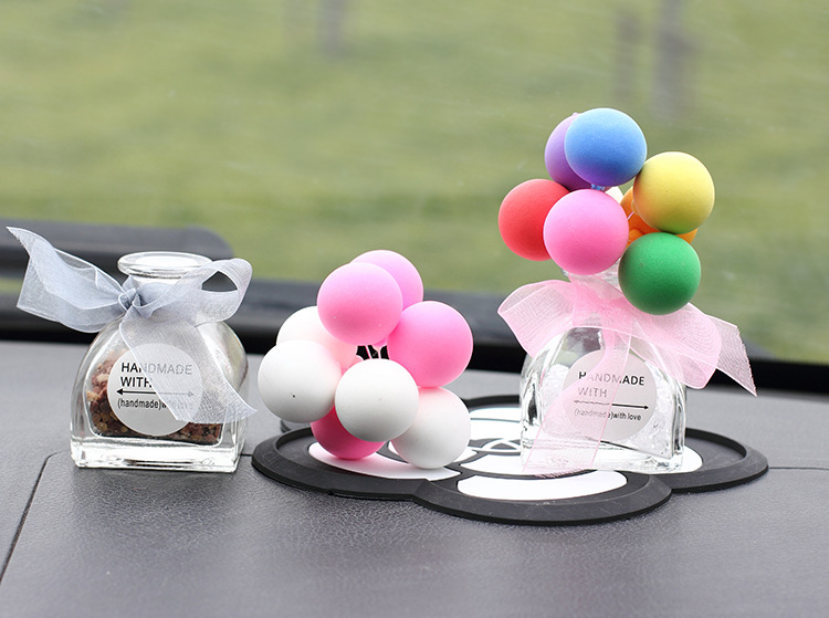 Confession Balloon Car Perfume Seating Decoration Cute Gift Color Glass Bottle Car Interior Decoration Decoration Whole Confession Balloon Car Perfume Seating Decoration Cute Gift Color Glass Bottle Car Interior Decoration Decoration Whole