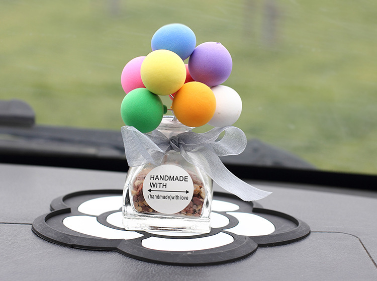 Confession Balloon Car Perfume Seating Decoration Cute Gift Color Glass Bottle Car Interior Decoration Decoration Whole Confession Balloon Car Perfume Seating Decoration Cute Gift Color Glass Bottle Car Interior Decoration Decoration Whole