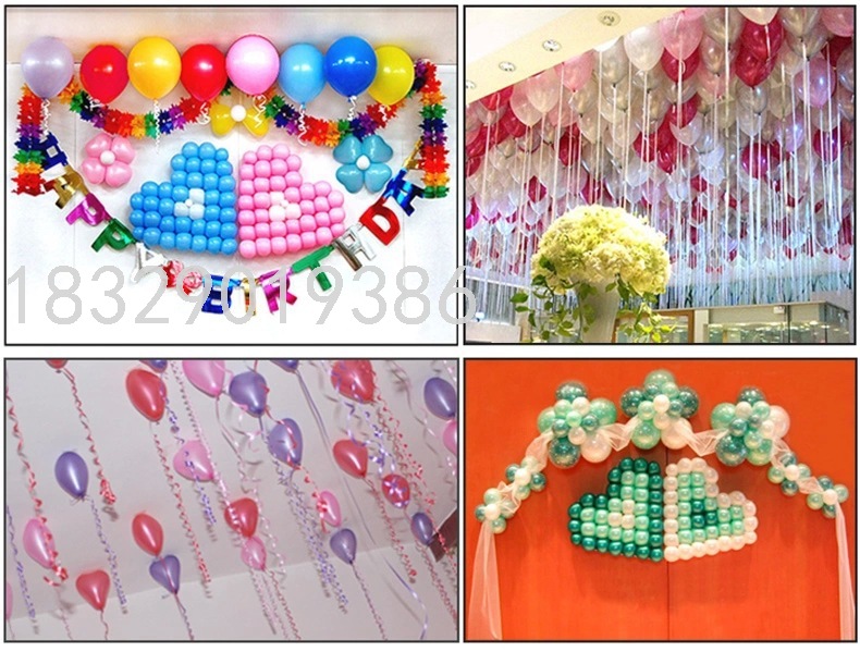 100dots/roll ballon glue dot Transparent Sticker Instantly Bond Decoration Glue Sticky Dot Balloon can clean