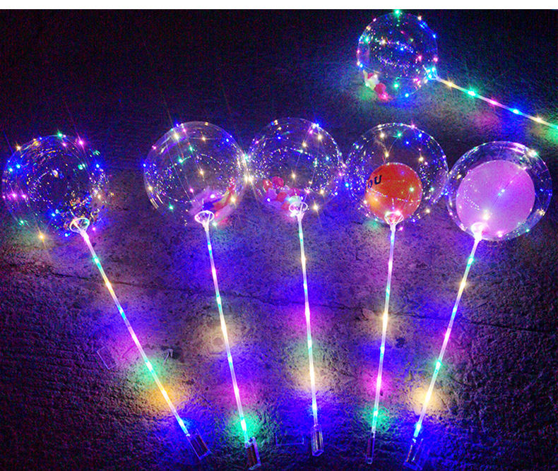 Bounce Ball Luminous Balloon Light Luminous Cartoon Stall Transparent Net Red Balloon New WeChat Push Small Gift Bounce Ball Luminous Balloon Light Luminous Cartoon Stall Transparent Net Red Balloon New WeChat Push Small Gift
