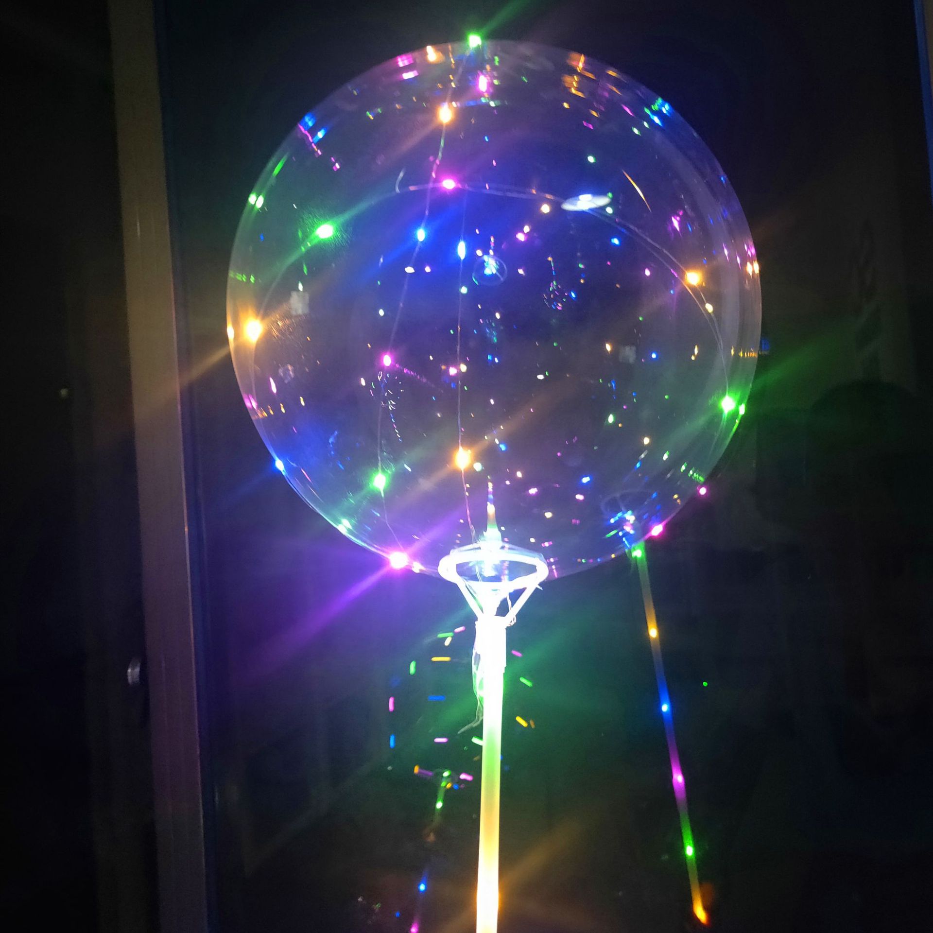 Bounce Ball Luminous Balloon Light Luminous Cartoon Stall Transparent Net Red Balloon New WeChat Push Small Gift Bounce Ball Luminous Balloon Light Luminous Cartoon Stall Transparent Net Red Balloon New WeChat Push Small Gift