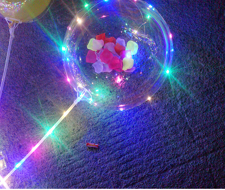Bounce Ball Luminous Balloon Light Luminous Cartoon Stall Transparent Net Red Balloon New WeChat Push Small Gift Bounce Ball Luminous Balloon Light Luminous Cartoon Stall Transparent Net Red Balloon New WeChat Push Small Gift