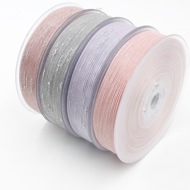 New Korean Style 2. 5cm Gilding Crack Organza Tape Chiffon Packaging Balloon Shoelace Printing Ribbon New Korean Style 2. 5cm Gilding Crack Organza Tape Chiffon Packaging Balloon Shoelace Printing Ribbon