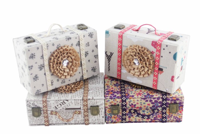Flax English Monogrammed Ring Box Pendant Bracelet box jewelry box jewelry box linen cloth Flax English Monogrammed Ring Box Pendant Bracelet box jewelry box jewelry box linen cloth
