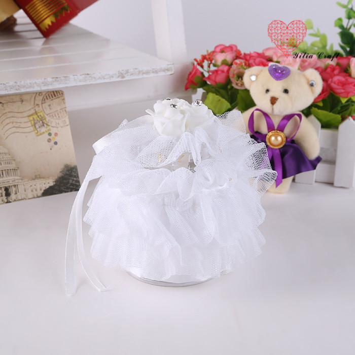 Circular ring box wedding gift cake ring box personalized romantic DIY ring box. Circular ring box wedding gift cake ring box personalized romantic DIY ring box.