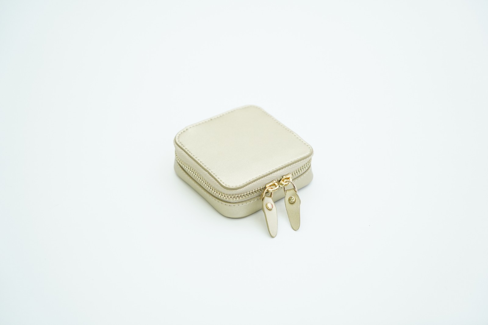 Leather Jewelry Box Portable Ring Box Minimalist Earrings Earrings Storage Box