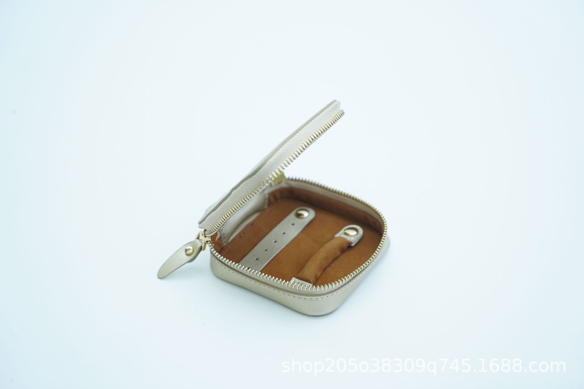 Leather Jewelry Box Portable Ring Box Minimalist Earrings Earrings Storage Box Leather Jewelry Box Portable Ring Box Minimalist Earrings Earrings Storage Box
