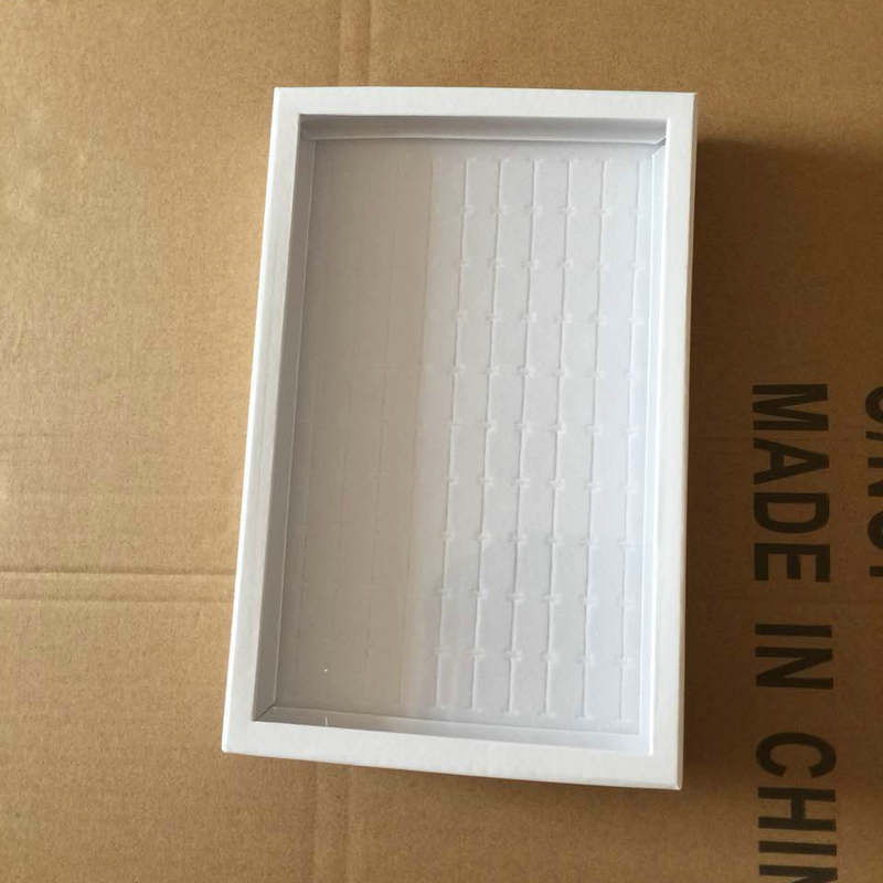 The manufacturer supply velvet ring tray 100 hole ring box necklace ring storage box pendant display props