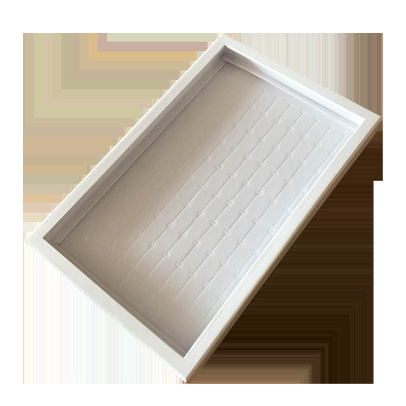 The manufacturer supply velvet ring tray 100 hole ring box necklace ring storage box pendant display props