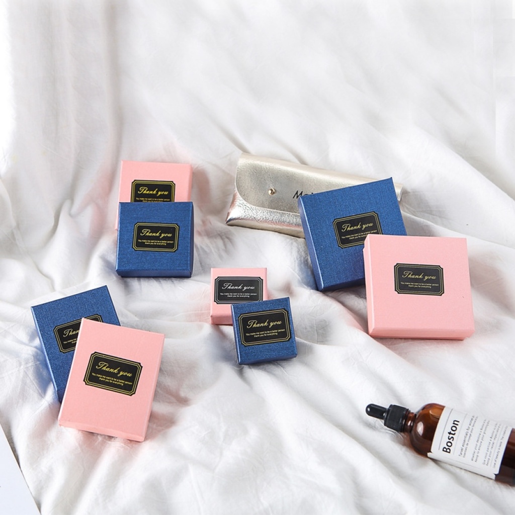 Wholesale Jewelry Box Ins Pink Blue Ring Box Stud Earrings Box Tiandigai Jewelry Box High-End Necklace Box Wholesale Jewelry Box Ins Pink Blue Ring Box Stud Earrings Box Tiandigai Jewelry Box High-End Necklace Box