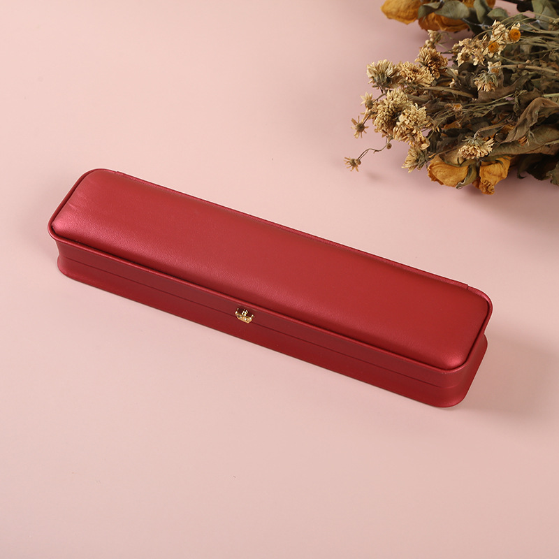 Spot Supply Convex Edge with Crown Diamond Wine Red Ring Box Pendant Box Bracelet Box Necklace Ear Stud Pearl Box Spot Supply Convex Edge with Crown Diamond Wine Red Ring Box Pendant Box Bracelet Box Necklace Ear Stud Pearl Box