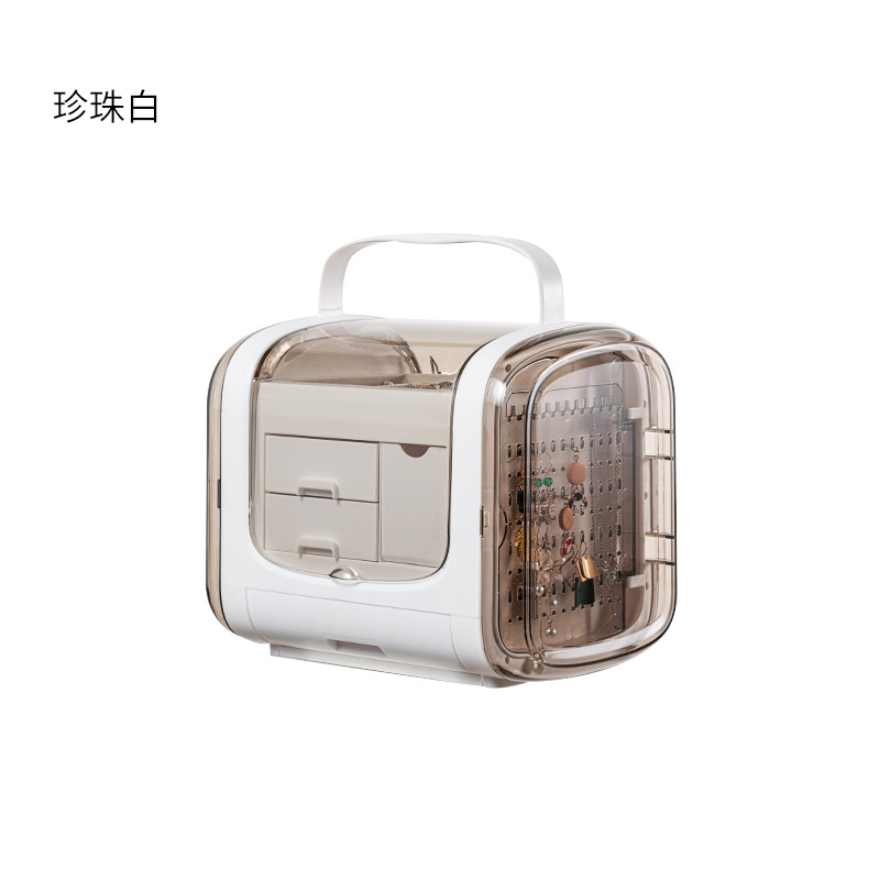 Jewelry Box Hand Jewelry Jewelry Drawer Storage Box Large Capacity Necklace Ear Stud Earrings Ring Box Display Stand