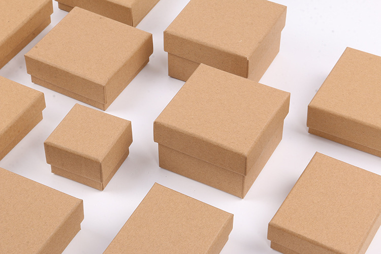 Retro Kraft Paper Jewelry Box Tiandigai Multi-Function Packing Box Watch Necklace Box Ring Box Wholesale Customization Retro Kraft Paper Jewelry Box Tiandigai Multi-Function Packing Box Watch Necklace Box Ring Box Wholesale Customization