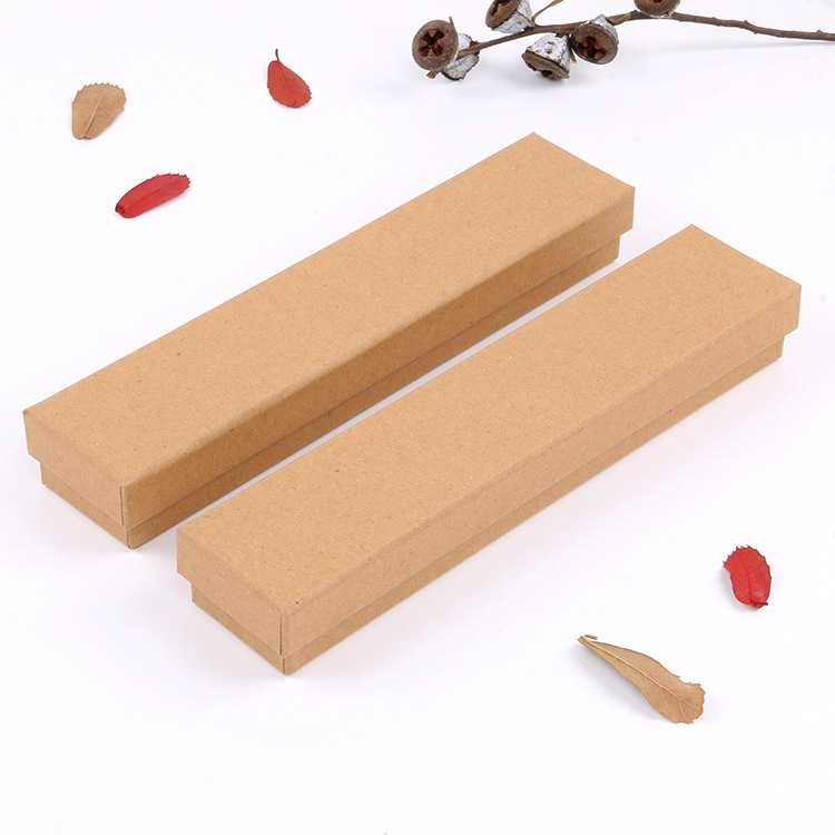 Retro Kraft Paper Jewelry Box Tiandigai Multi-Function Packing Box Watch Necklace Box Ring Box Wholesale Customization Retro Kraft Paper Jewelry Box Tiandigai Multi-Function Packing Box Watch Necklace Box Ring Box Wholesale Customization