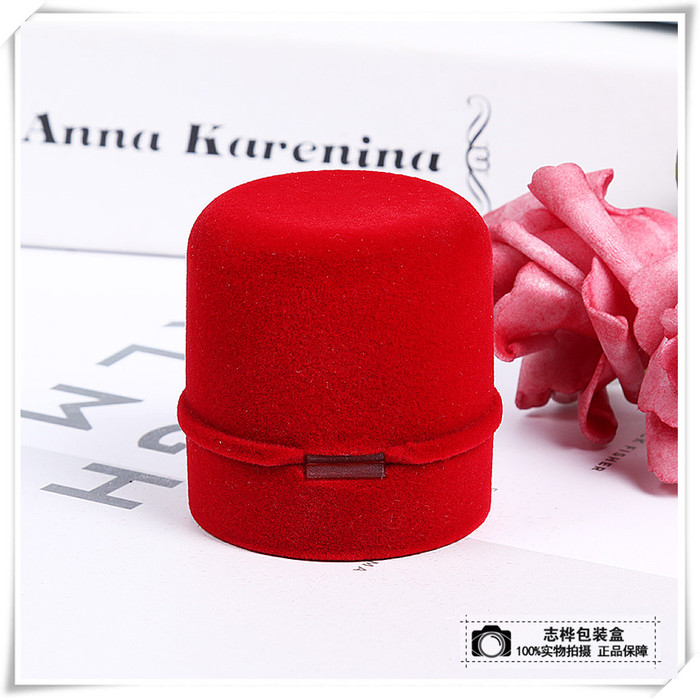 Red rose ring box valentine's day gift personality creative jewelry box proposal wedding ring box