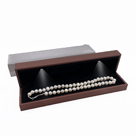 Spot Processing Jewelry Box Ring Box Pendant Box Bracelet Box Necklace Box Lamp Box Polygon with LED Light Cheap