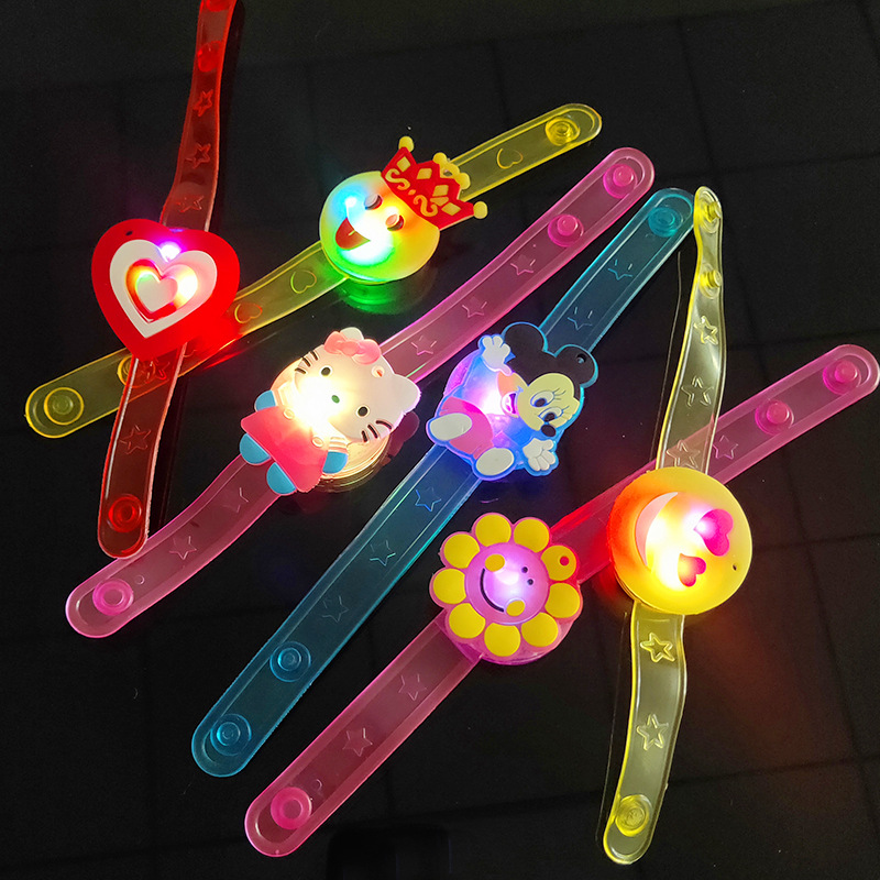 Children's Luminous Wristband Christmas Flash Bracelet Luminous Watch Band Soft Rubber Bracelet Luminous Bracelet Children's Luminous Wristband Christmas Flash Bracelet Luminous Watch Band Soft Rubber Bracelet Luminous Bracelet