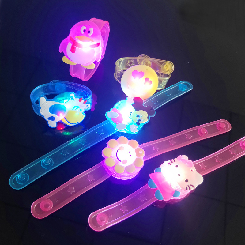Children's Luminous Wristband Christmas Flash Bracelet Luminous Watch Band Soft Rubber Bracelet Luminous Bracelet Children's Luminous Wristband Christmas Flash Bracelet Luminous Watch Band Soft Rubber Bracelet Luminous Bracelet