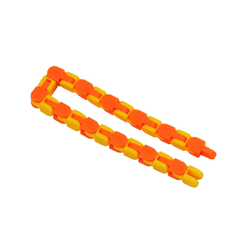 Amazon Pressure Reduction Toy Rotatable Vent Toy Luminous Version 24-Section Bicycle Track Chain Fluid Bracelet