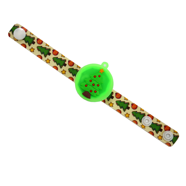 Hot Sale Christmas Halloween Luminous Bracelet PVC with Light Bracelet Hot Sale Christmas Halloween Luminous Bracelet PVC with Light Bracelet
