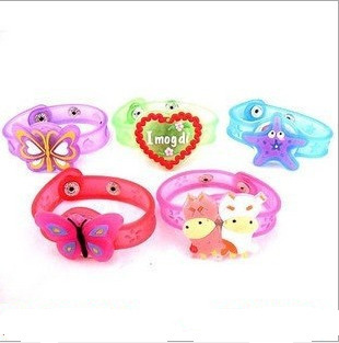 Flash Wristband Luminous Cartoon Bracelet Luminous Watch Band Cartoon Bracelet Flash Toy Manufacturer