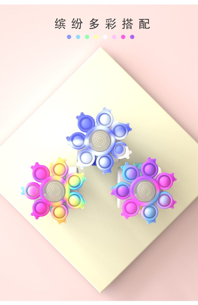 Decompression Bubble Bracelet Rotating Gyro Bracelet Press Rotating Colorful Luminous Rotating Bracelet Mouse Killer Pioneer Bracelet Decompression Bubble Bracelet Rotating Gyro Bracelet Press Rotating Colorful Luminous Rotating Bracelet Mouse Killer Pioneer Bracelet