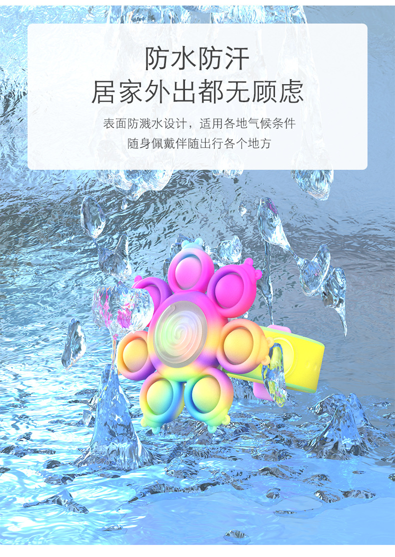 Decompression Bubble Bracelet Rotating Gyro Bracelet Press Rotating Colorful Luminous Rotating Bracelet Mouse Killer Pioneer Bracelet Decompression Bubble Bracelet Rotating Gyro Bracelet Press Rotating Colorful Luminous Rotating Bracelet Mouse Killer Pioneer Bracelet