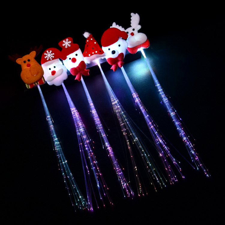 Christmas Luminous Clap Ring Christmas Gift Bracelet Necklace Ring Children&#039;s Toy Flash Christmas Tree Wholesale
