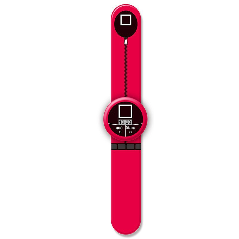 Tiktok Red Children Patting Watch Luminous Flash Watch Bracelet Patting Watch Toys Children Kindergarten Gifts Tiktok Red Children Patting Watch Luminous Flash Watch Bracelet Patting Watch Toys Children Kindergarten Gifts