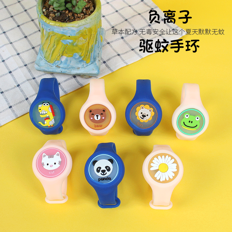 Spot Cartoon Optical Drive mosquito bracelet Independent box Luminous Children Flash Drive mosquito manufacturer Wholesale