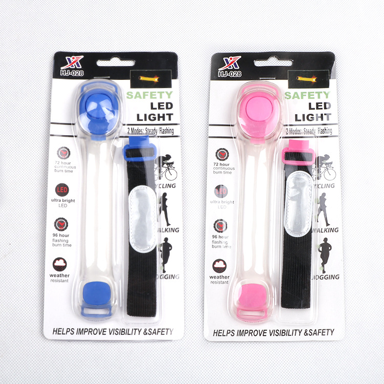 Factory Silicone Led Bracelet Night Running Luminous Arm Strap Light Stick Concert Luminous Cheering Props