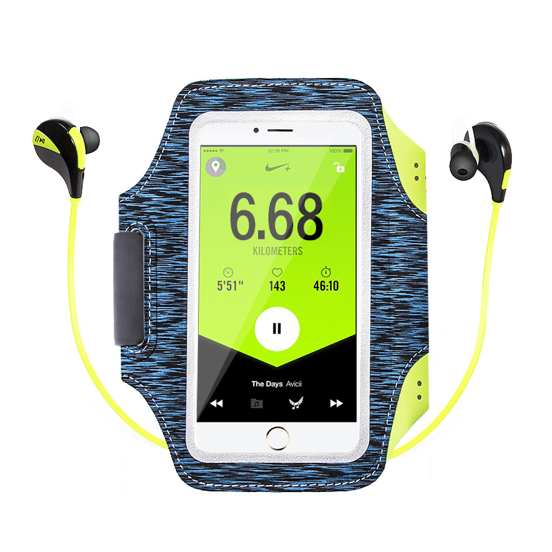 Manufacturers wholesale waterproof mobile phone arm bag running multifunctional outdoor sports arm bag arm belt apple custom