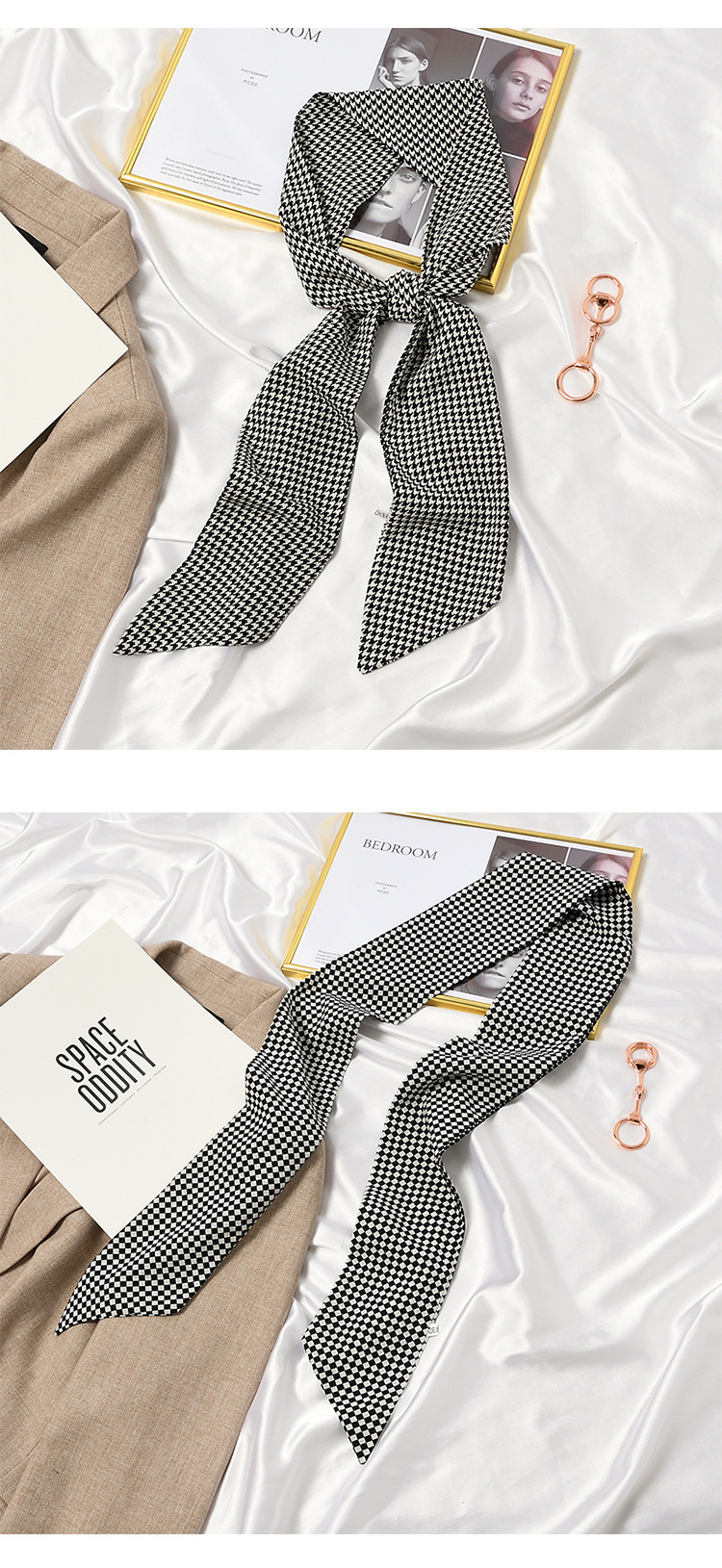 Spring and Autumn New Headband Hair Band Korean Style Thin Long Narrow Scarf Women's Scarf Small Scarf Belt Arm Bag Ribbon Ribbon Ribbon Spring and Autumn New Headband Hair Band Korean Style Thin Long Narrow Scarf Women's Scarf Small Scarf Belt Arm Bag Ribbon Ribbon Ribbon