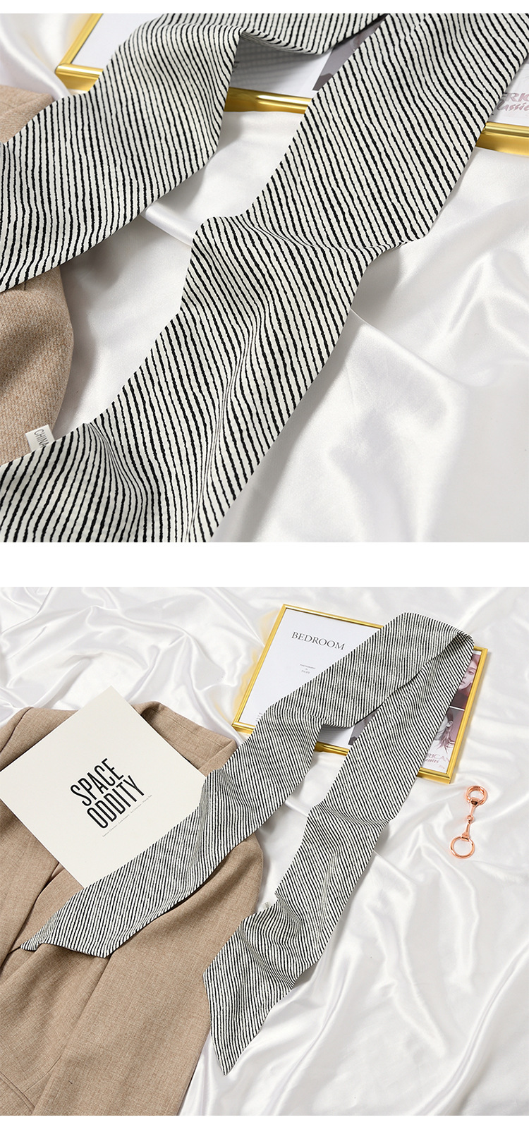 Spring and Autumn New Headband Hair Band Korean Style Thin Long Narrow Scarf Women's Scarf Small Scarf Belt Arm Bag Ribbon Ribbon Ribbon Spring and Autumn New Headband Hair Band Korean Style Thin Long Narrow Scarf Women's Scarf Small Scarf Belt Arm Bag Ribbon Ribbon Ribbon