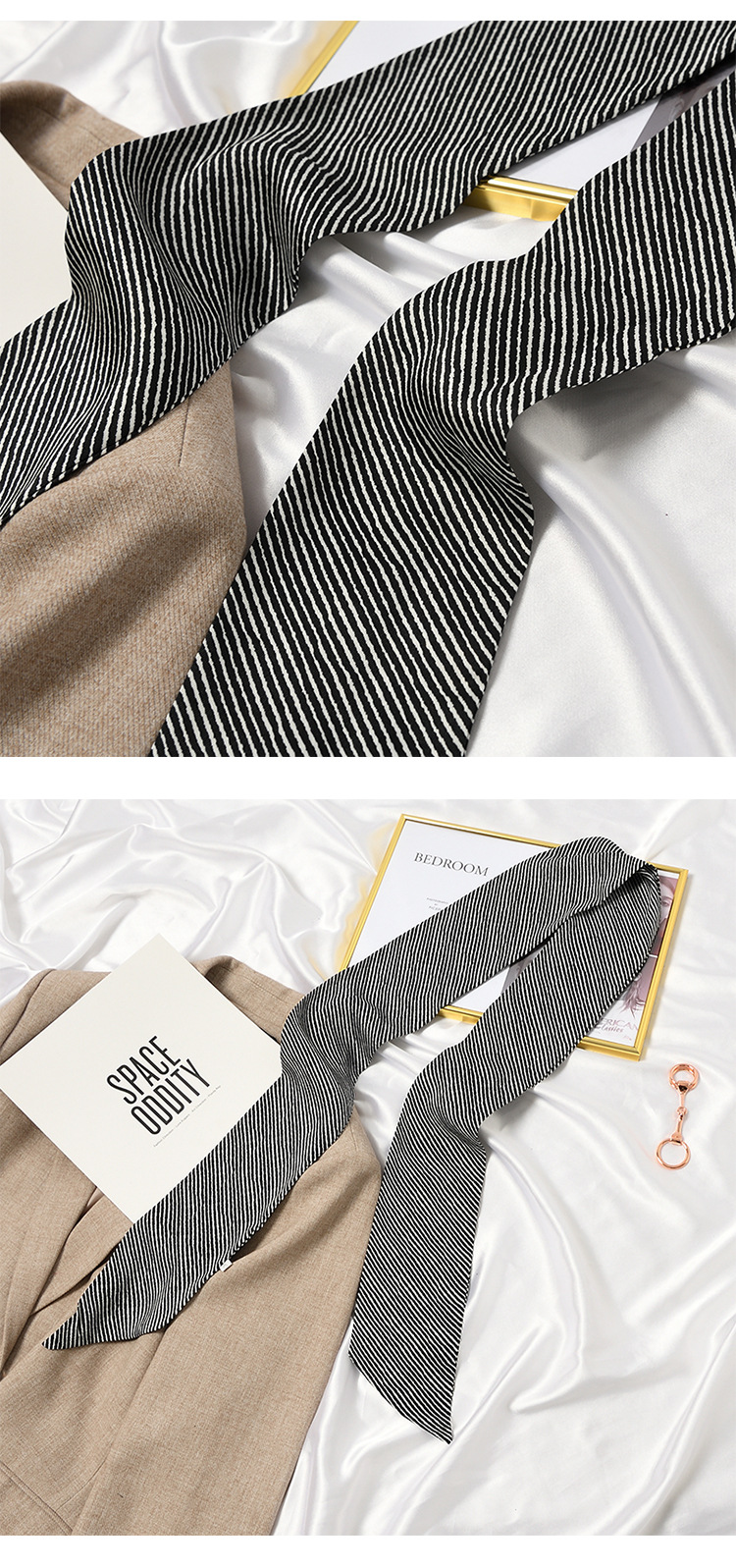 Spring and Autumn New Headband Hair Band Korean Style Thin Long Narrow Scarf Women's Scarf Small Scarf Belt Arm Bag Ribbon Ribbon Ribbon Spring and Autumn New Headband Hair Band Korean Style Thin Long Narrow Scarf Women's Scarf Small Scarf Belt Arm Bag Ribbon Ribbon Ribbon