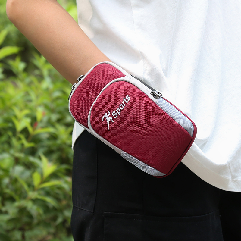 Running Mobile Phone Arm Bag Outdoor Mobile Phone Bag Men&#039;s and Women&#039;s Universal Arm Band Sports Mobile Phone Arm Cover Wrist Bag Equipment